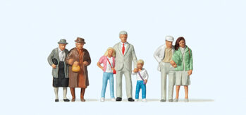 Preiser 10325 - H0 Einkaufsbummel