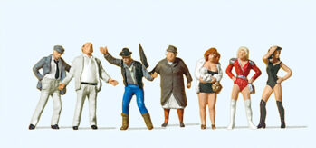 Preiser 10346 - H0 Gefahrvoller Heimweg