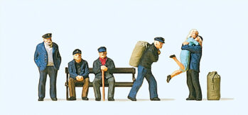 Preiser 10352 - H0 Am Anlegeplatz