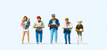 Preiser 10367 - H0 Im Selbstbedienungsrestaurant