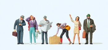 Preiser 10379 - H0 Reisende am Bahnsteig