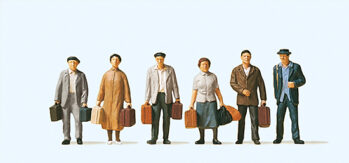 Preiser 10408 - H0 Reisende