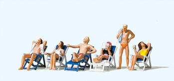 Preiser 10431 - H0 Freizeit im Garten