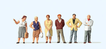 Preiser 10451 - H0 Passanten