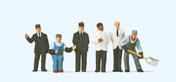 Preiser 10452 - H0 Personal US-Personenzug