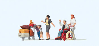 Preiser 10465 - H0 Reisende