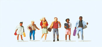 Preiser 10476 - H0 Schulschluß