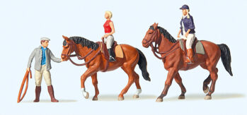 Preiser 10502 - H0 Auf dem Reiterhof