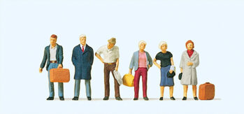 Preiser 10504 - H0 Stehende Reisende