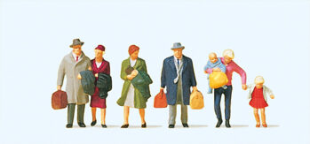 Preiser 10511 - H0 Gehende Reisende