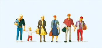 Preiser 10517 - H0 Gehende Reisende