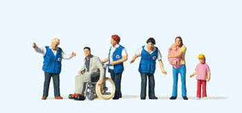 Preiser 10534 - H0 Bahnhofsmission