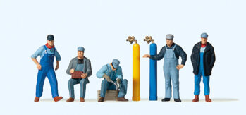 Preiser 10535 - H0 US-Bahnpersonal