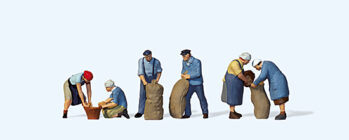 Preiser 10605 - H0 Bei der Kartoffelernte