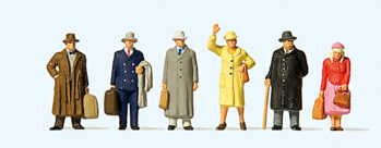 Preiser 10664 - H0 Reisende Epoche III