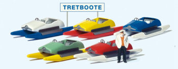 Preiser 10685 - H0 Tretbootverleih