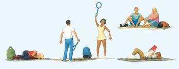 Preiser 10697 - H0 Auf dem Rasen