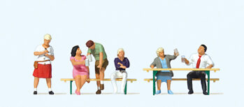 Preiser 10700 - H0 Im Biergarten (1)