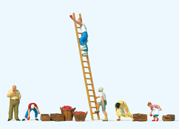 Preiser 10720 - H0 Apfelernte