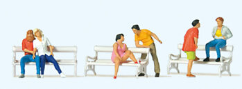 Preiser 10739 - H0 Auf der Parkbank