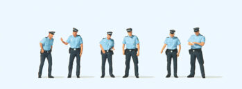 Preiser 10743 - H0 Polizei. Sommeruniform. Deutschland