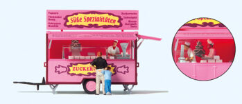 Preiser 10748 - H0 Verkaufswagen "Süßwaren"