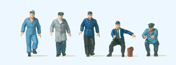 Preiser 10752 - H0 Fahrer Elektrokarre (17120-17122,17126)