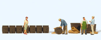 Preiser 10781 - H0 Auf dem Winzerhof