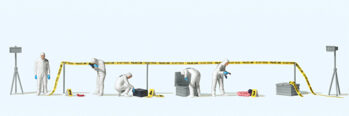 Preiser 10800 - H0 Crime Scene Investigation (US/GB)
