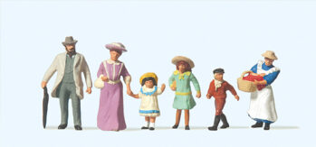 Preiser 12132 - H0 Familie. Um 1900