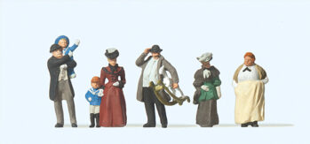 Preiser 12176 - H0 Passanten. Um 1900