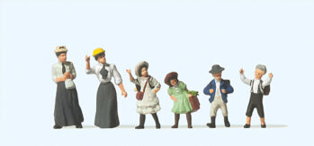 Preiser 12194 - H0 Frauen und Kinder. Um 1900