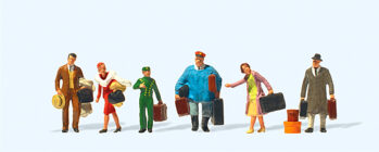 Preiser 12445 - H0 Reisende. 1925-1930