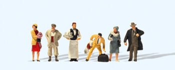 Preiser 12448 - H0 Am Bahnsteig. 1925-1930