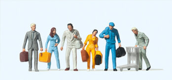 Preiser 14000 - H0 Gehende Reisende