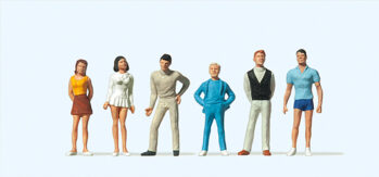 Preiser 14003 - H0 Burschen, Mädchen