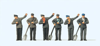 Preiser 14014 - H0 Dampflokpersonal