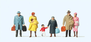 Preiser 14043 - H0 Gehende Reisende
