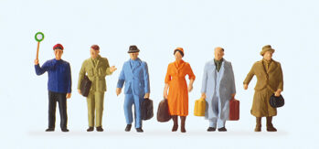 Preiser 14049 - H0 Am Bahnsteig