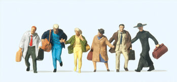 Preiser 14068 - H0 Reisende in großer Eile