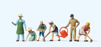 Preiser 14081 - H0 Bei der Gartenarbeit