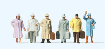 Preiser 14117 - H0 Reisende. Epoche III