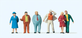 Preiser 14124 - H0 Passanten