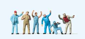 Preiser 14127 - H0 Stehende Lkw-Fahrer