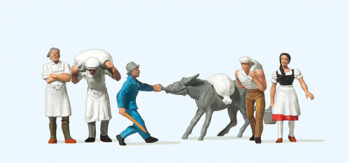 Preiser 14129 - H0 An der Mühle