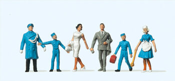 Preiser 14131 - H0 Am Hotel