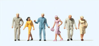 Preiser 14134 - H0 Passanten