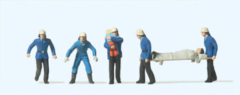 Preiser 14202 - H0 Feuerwehrmänner