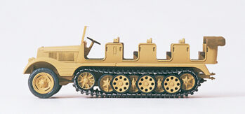 Preiser 16544 - H0 Halbketten-Zugmaschien 3 to (SdKfz 11). Pionierausführung. DR 1939-45. Bausatz