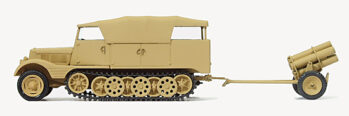 Preiser 16583 - H0 Schwerer Nebelkraftwagen (SdKfz 11/5) mit 21 cm Nebelwerfer. Deutsches Reich